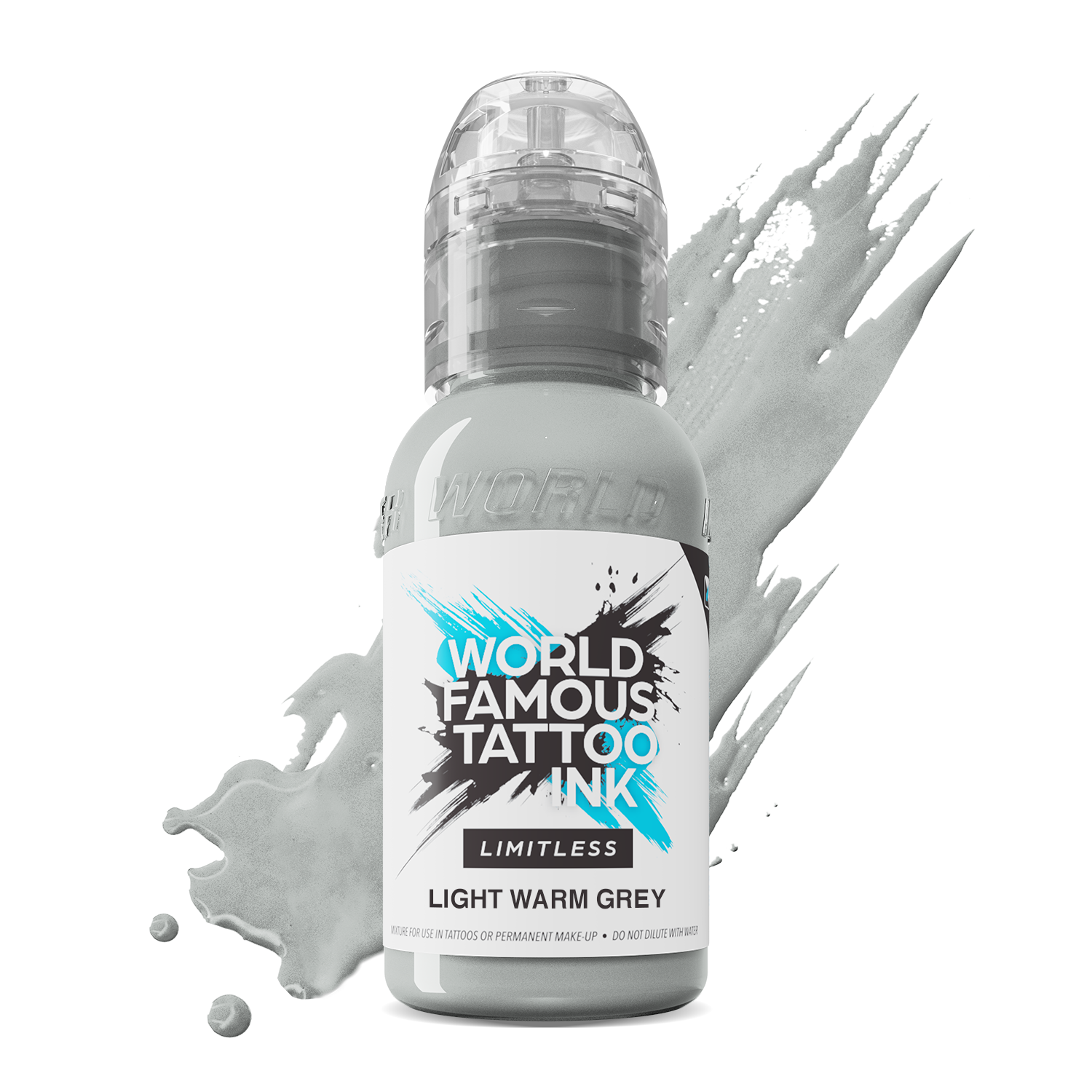World Famous - Limitless Tattoo Ink - Light Warm Grey - 30 ml
