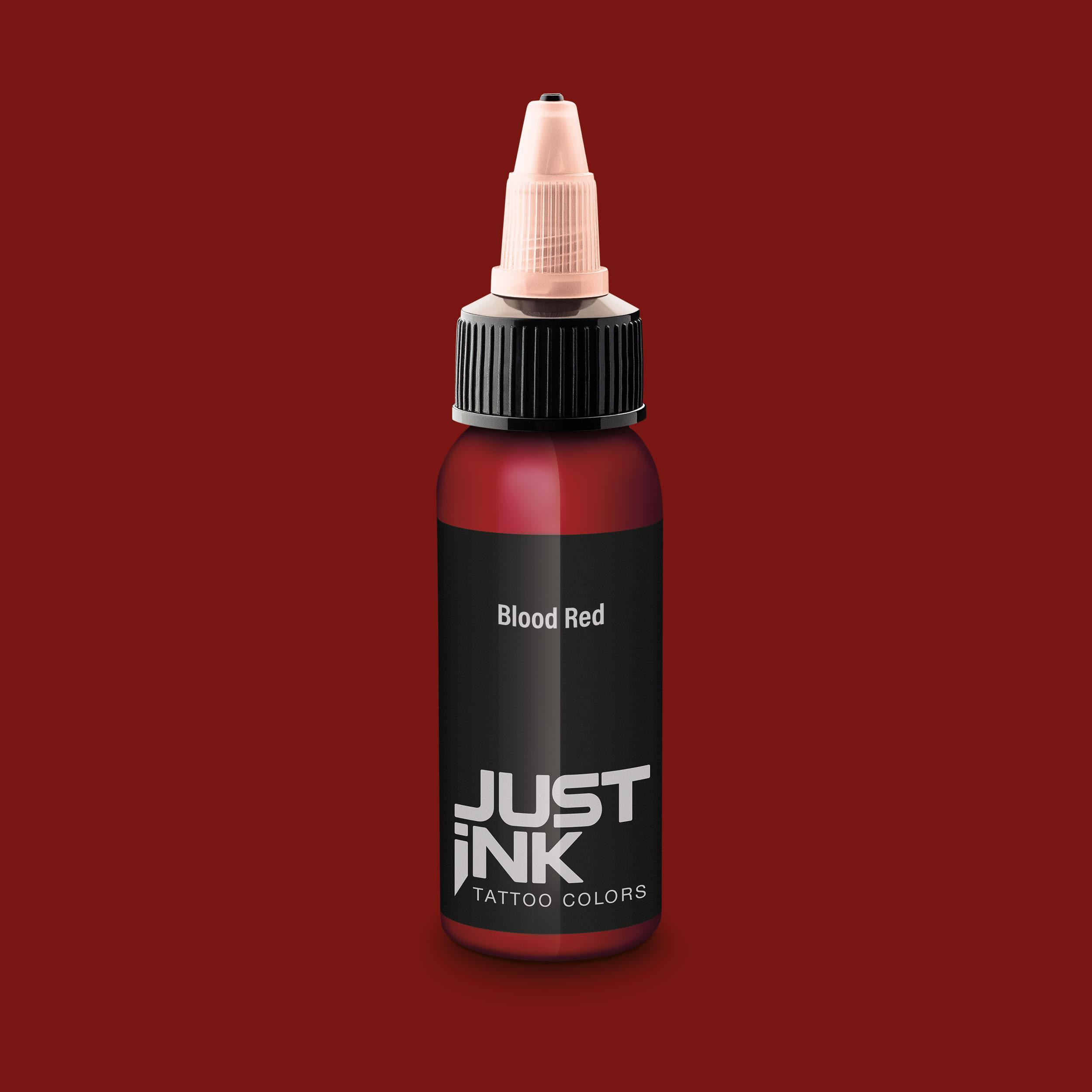 Just Ink - Tattoo Farbe - Blood Red - 30 ml