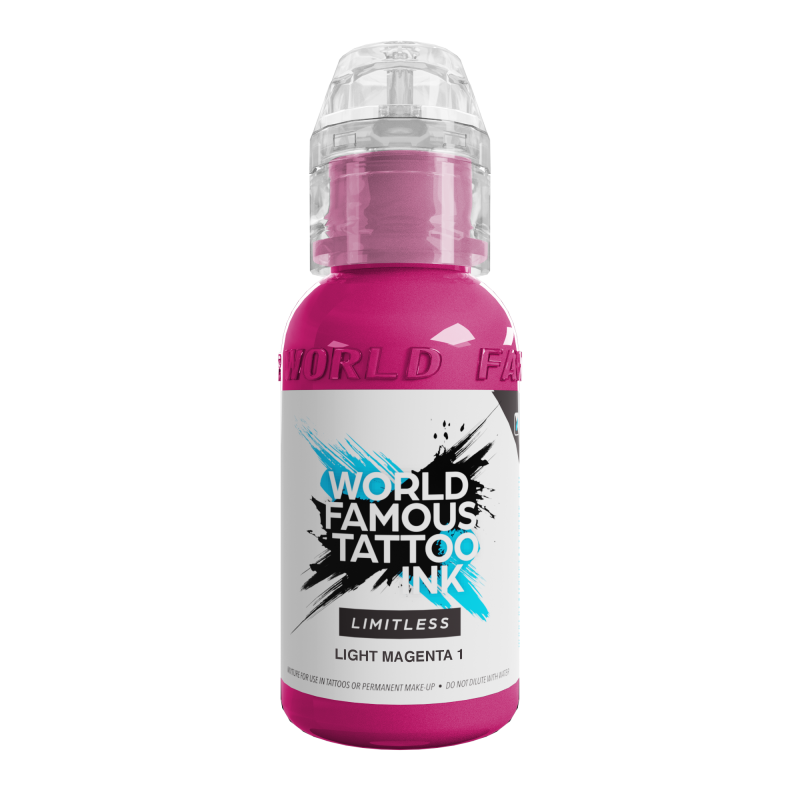 -5 PROZENT - World Famous - Limitless Tattoo Ink - Light Magenta 1 - 30 ml