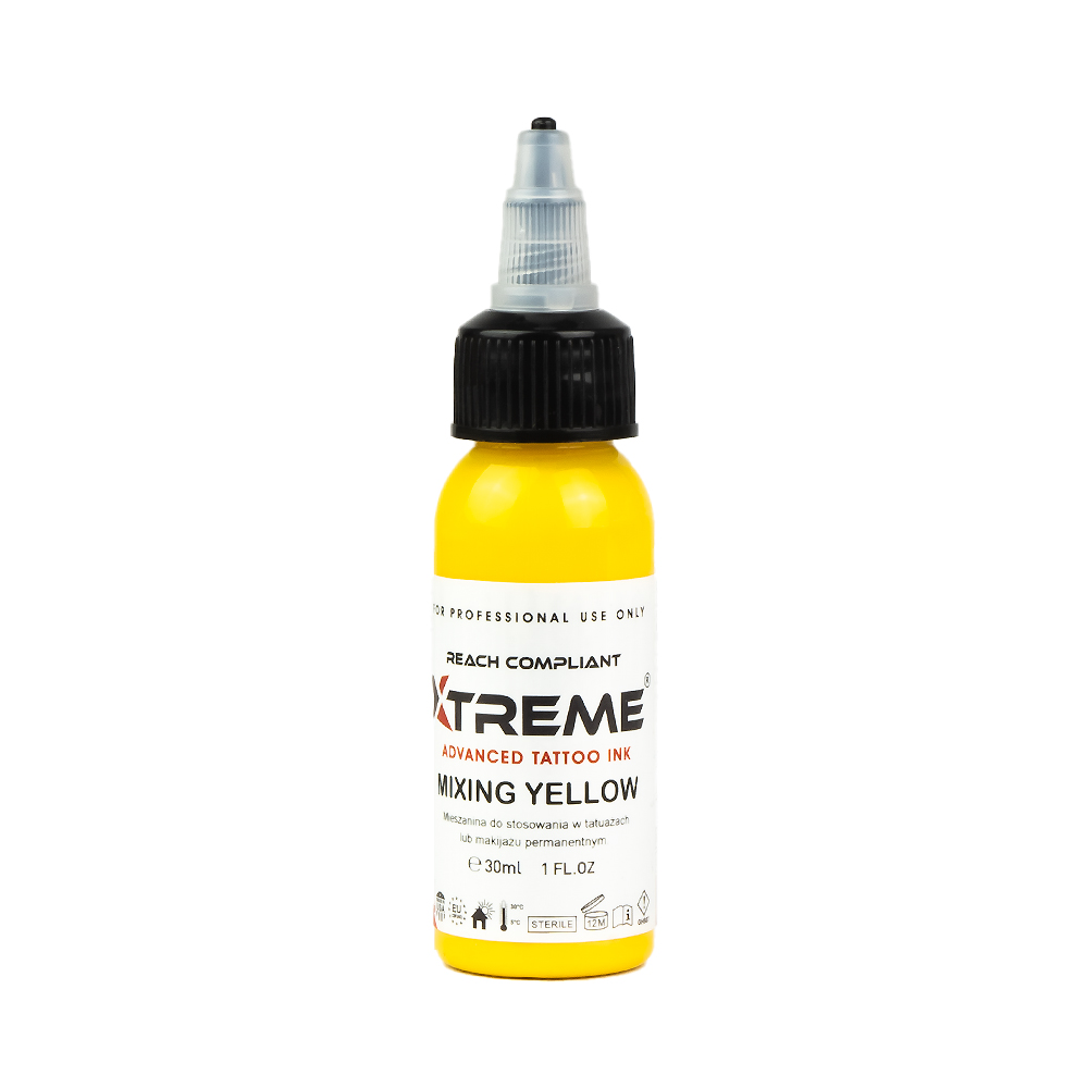 Tattoofarbe Xtreme Ink mixing yellow 30ml Flasche