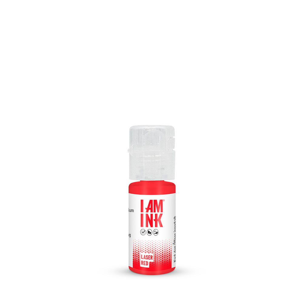 I AM INK Laser Red 10ml Flasche