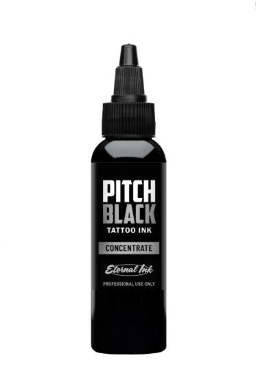 Eternal Ink - Tattoo Farbe - Pitch Black - Concentrate - 30 ml