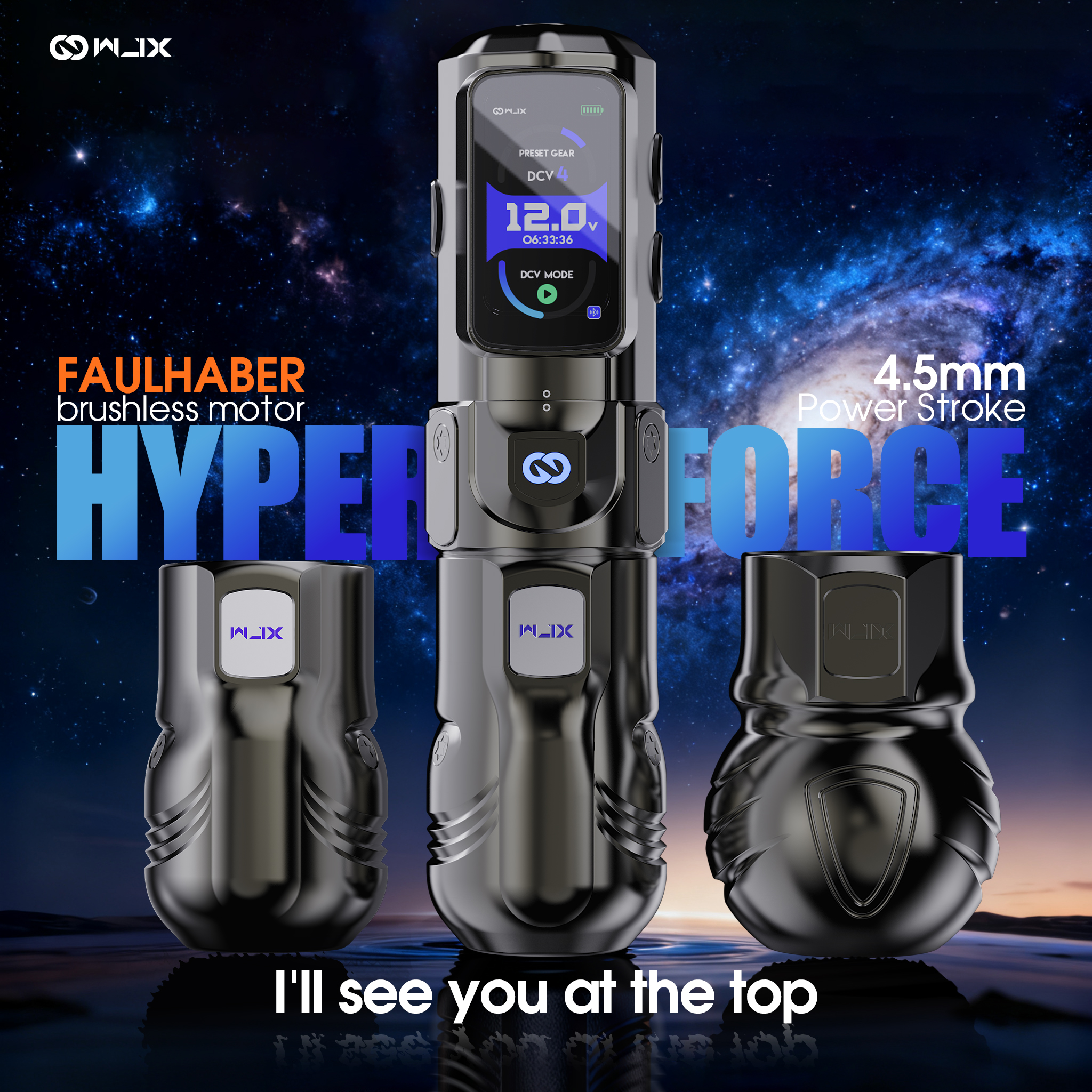 Dragonhawk WJX Hyper Force Kabellose Tattoomaschine