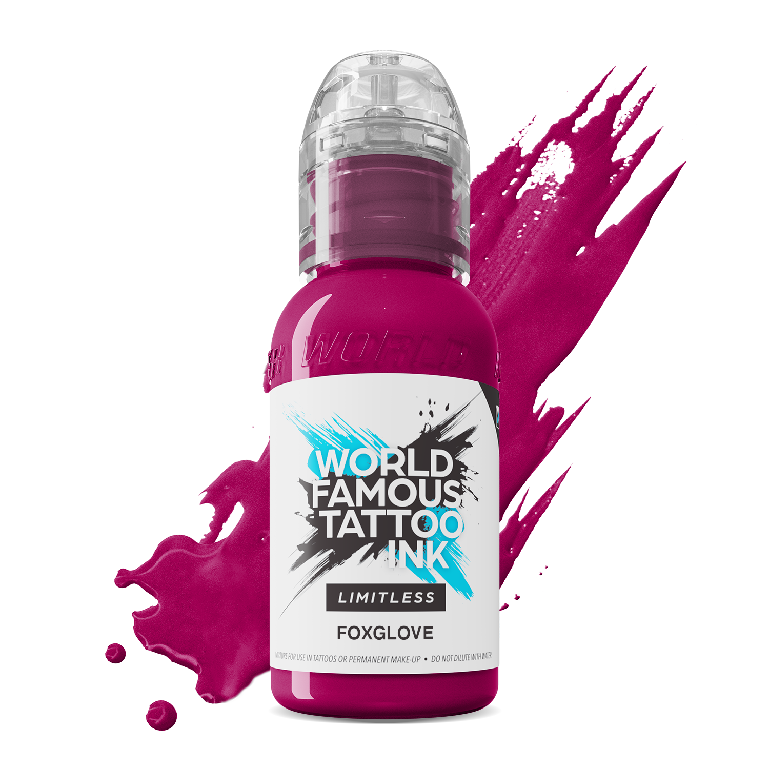 World Famous Limitless Tattoo Ink Foxglove 30ml Flasche