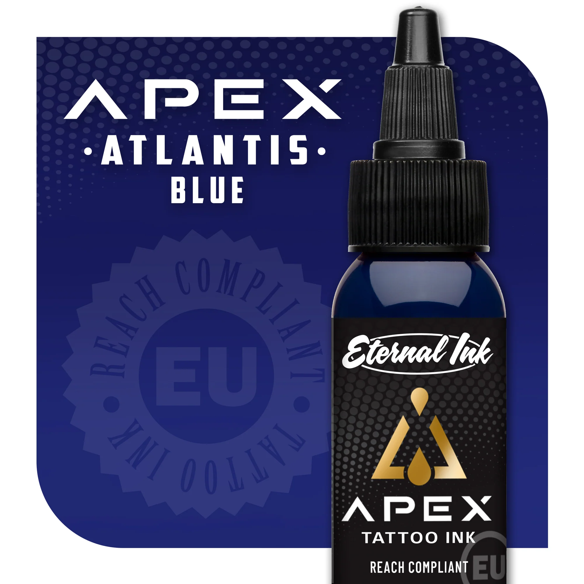 Eternal Ink - Tattoo Ink - APEX - Atlantis Blue - 30 ml