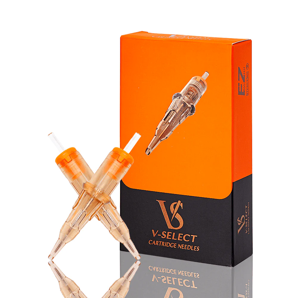 EZ Tattoo V Select Cartridges Round Shader 5 9/0.35mm EZ Tattoo V Select Cartridges Round Shader 5 9/0.35mm 20 Stk
