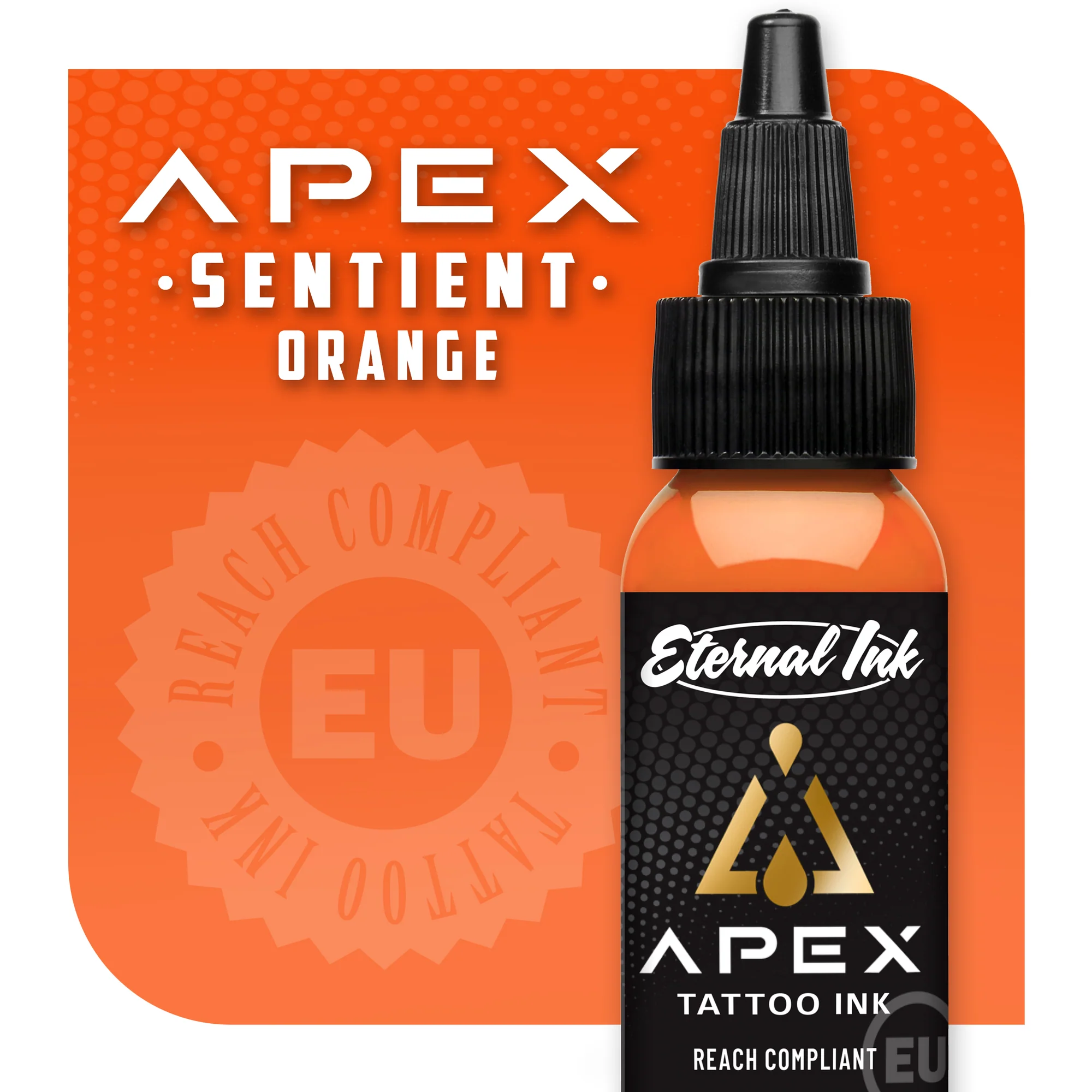 Eternal Ink - Tattoo Ink - APEX - Sentient Orange - 30 ml