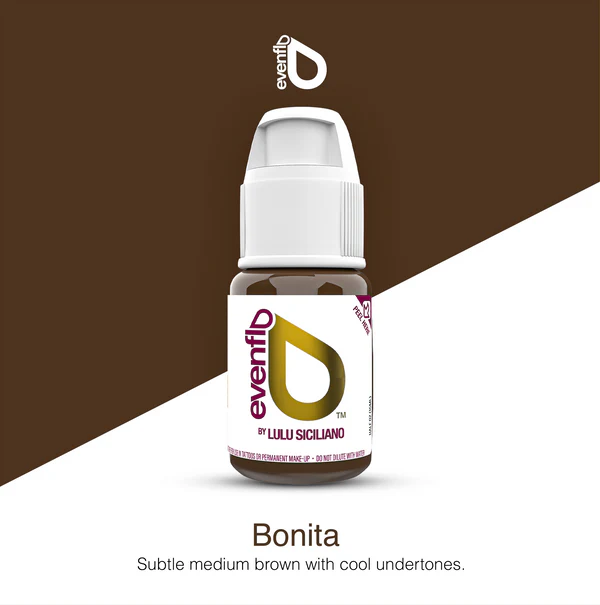 Perma Blend Luxe - Permanent Make Up Color - Evenflo - Bonita - 15 ml -15 PERCENT - Perma Blend Luxe - PMU - Evenflo - Bonita - 15 ml