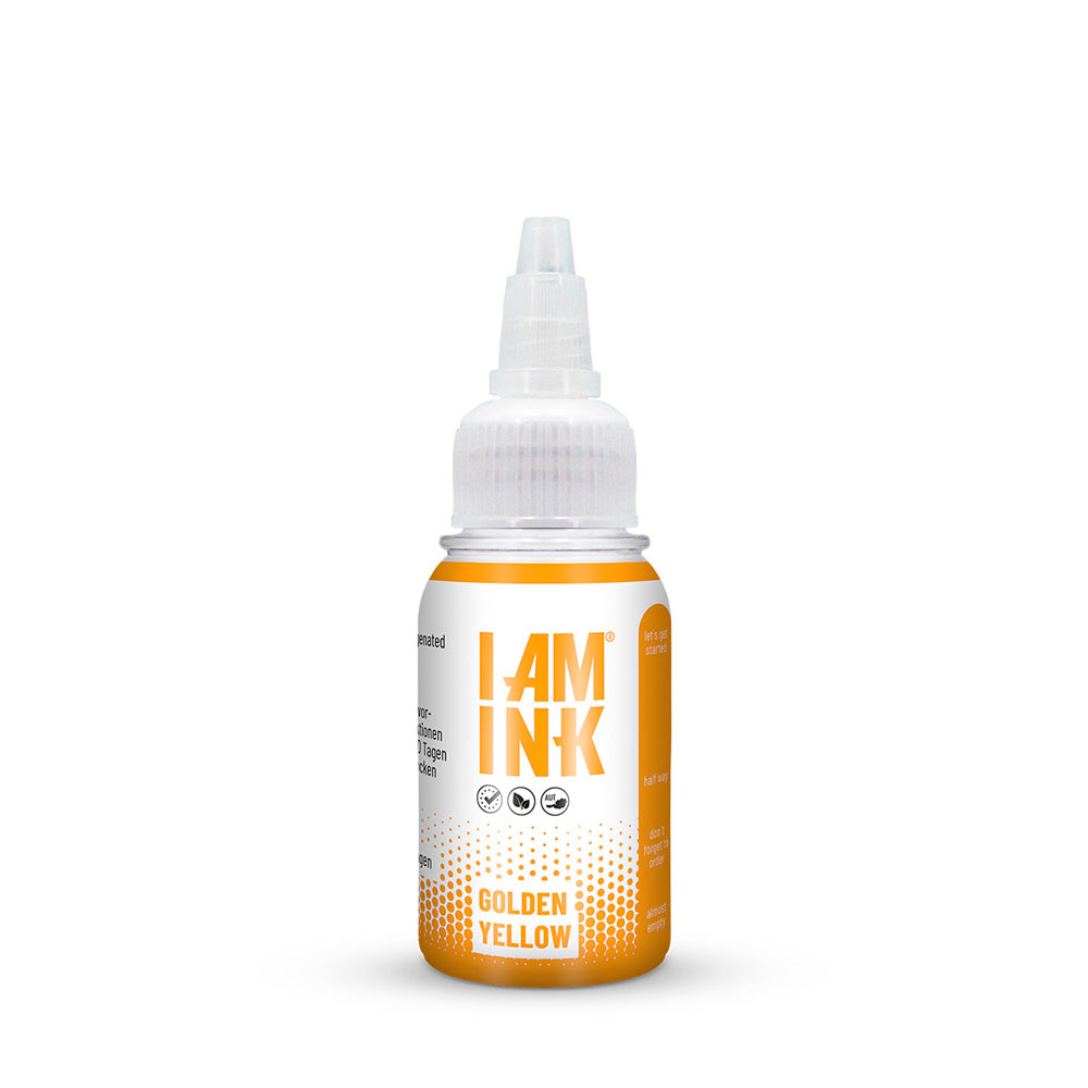 I AM INK Golden Yellow 30ml Flasche