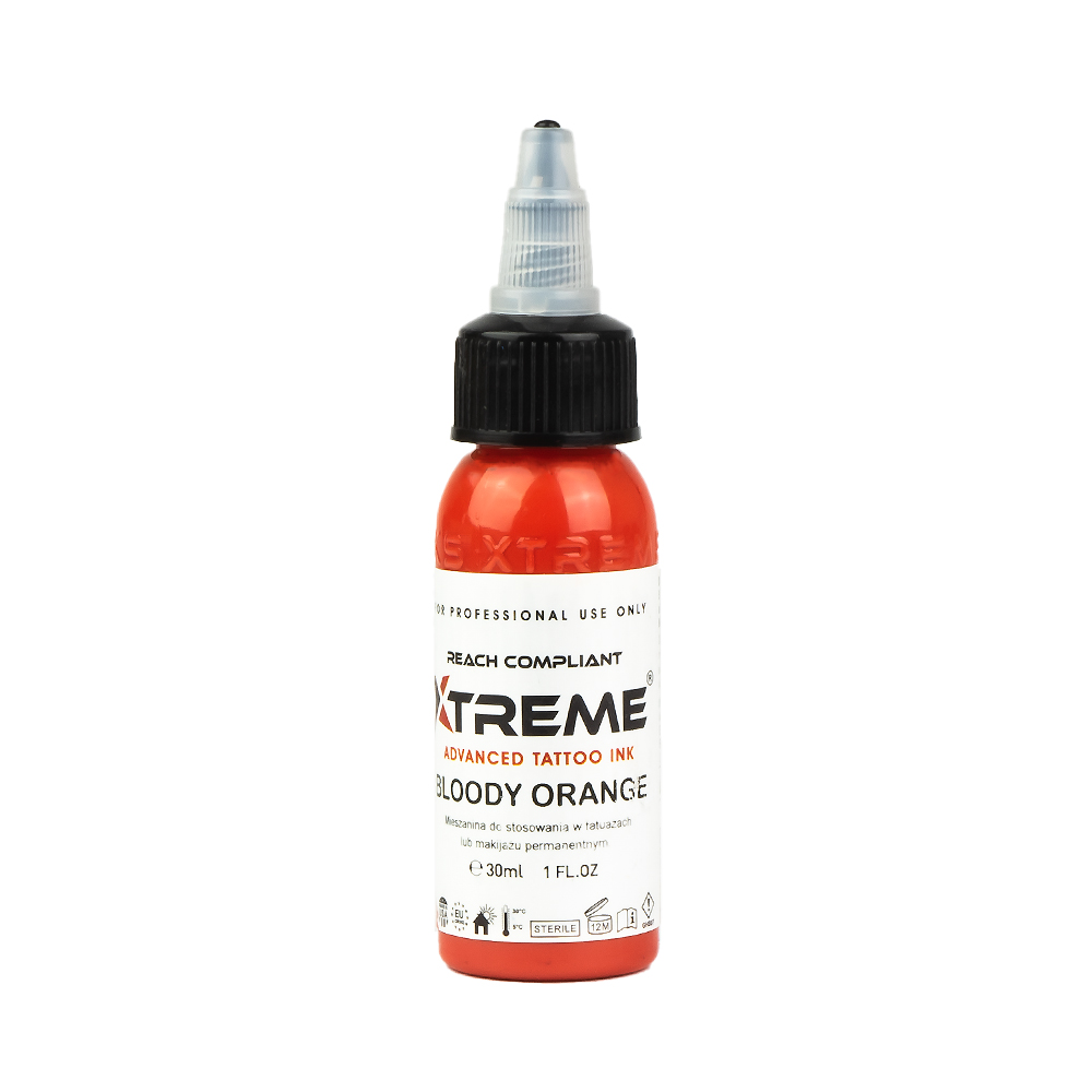 Xtreme Ink - Tattoo Farbe - Bloody Orange - 30 ml