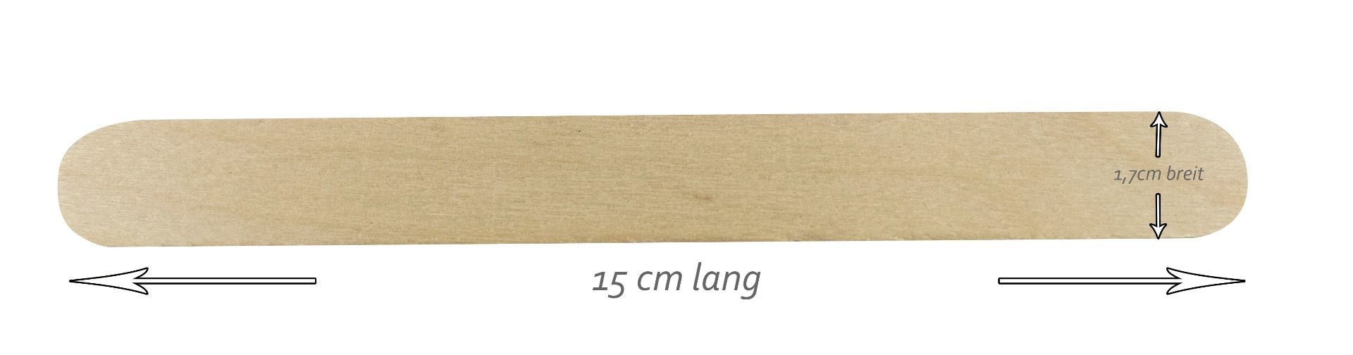 Medi-Inn - Wooden Mouth Spatulas - 1.7 x 15 cm - 100 pcs