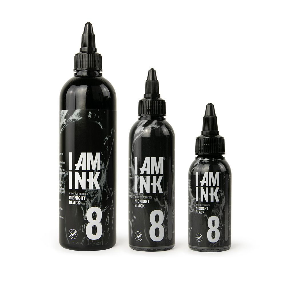 -10 PROZENT - I AM INK - Second Generation - 8 Midnight Black - 200 ml