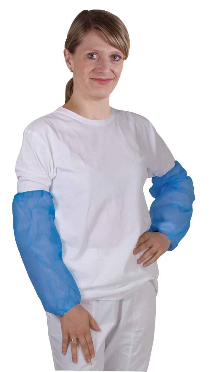 Unigloves - PE sleeve protectors - Blue - 20 microns - 100 pcs