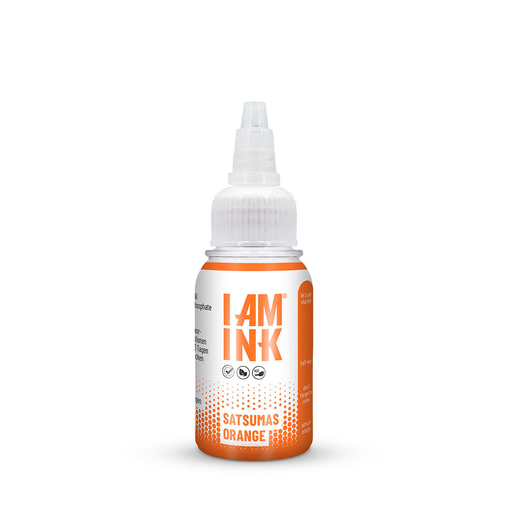 I AM INK Satsumas Orange 30ml Flasche