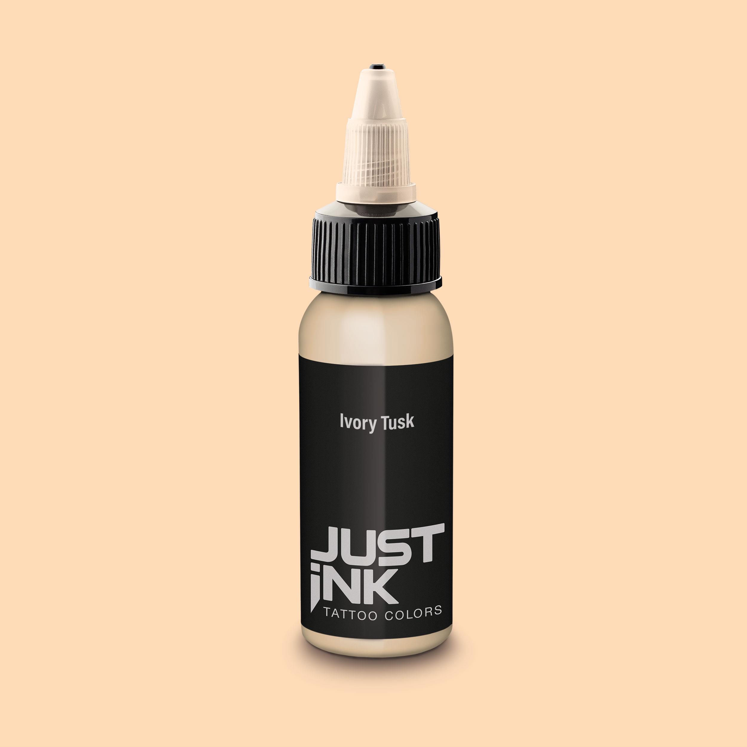 Just Ink - Tattoo Farbe - Ivory Tusk - 30 ml