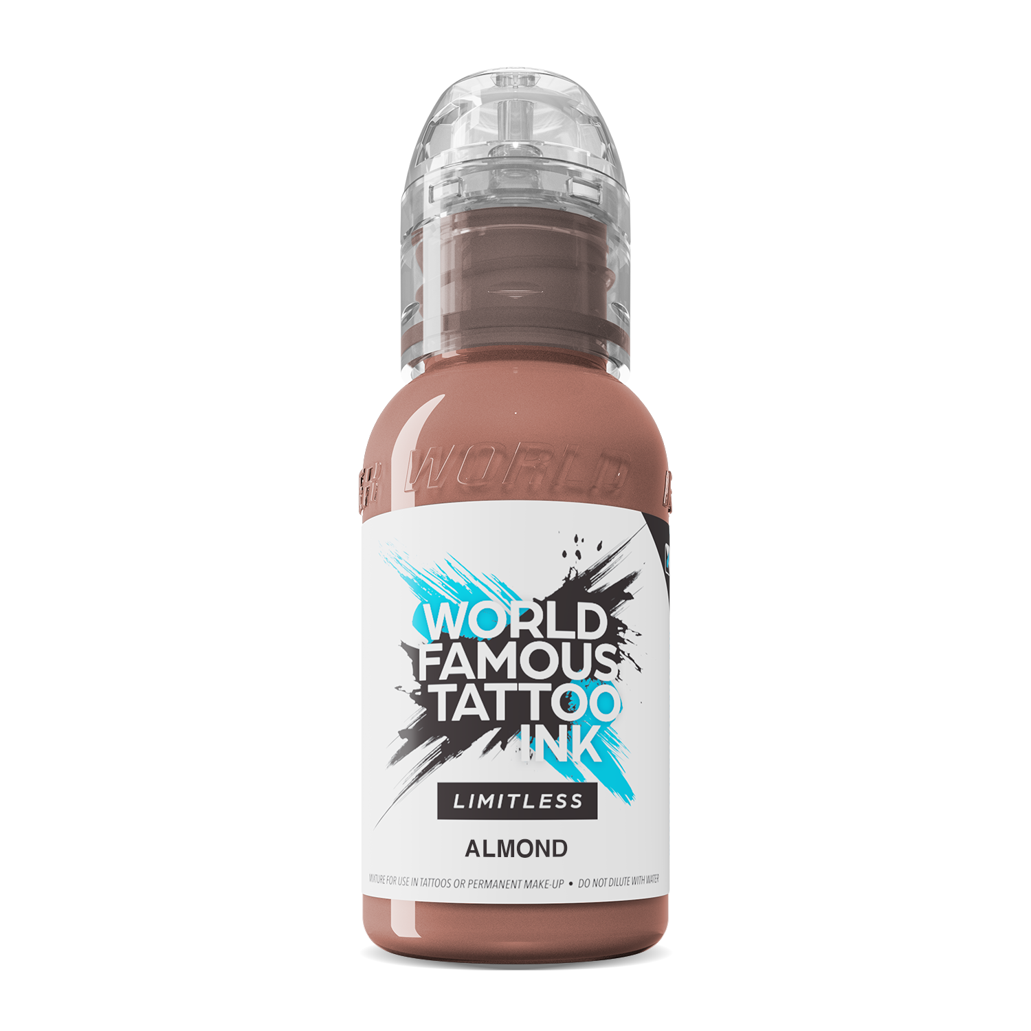 World Famous - Limitless Tattoo Ink - Pink Ribbon - Almond - 30 ml