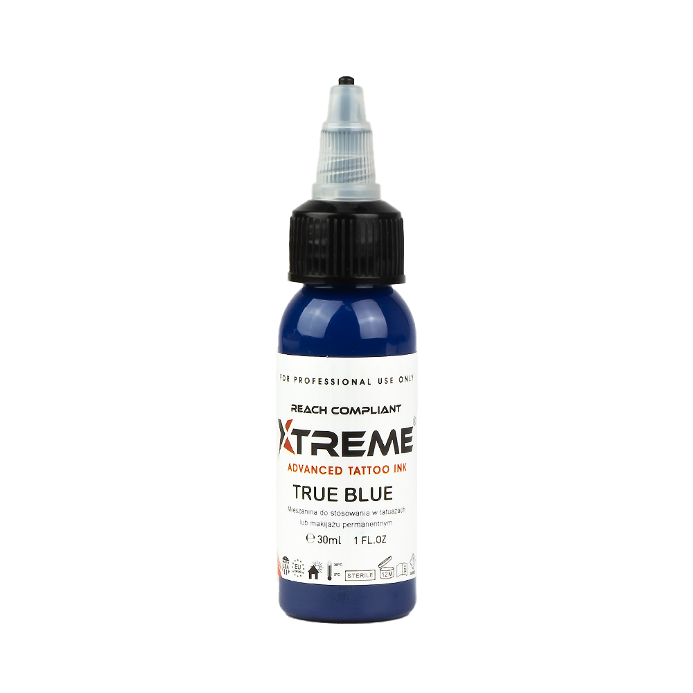 Xtreme Ink - Colore per tatuaggi - Blu vero - 30 ml