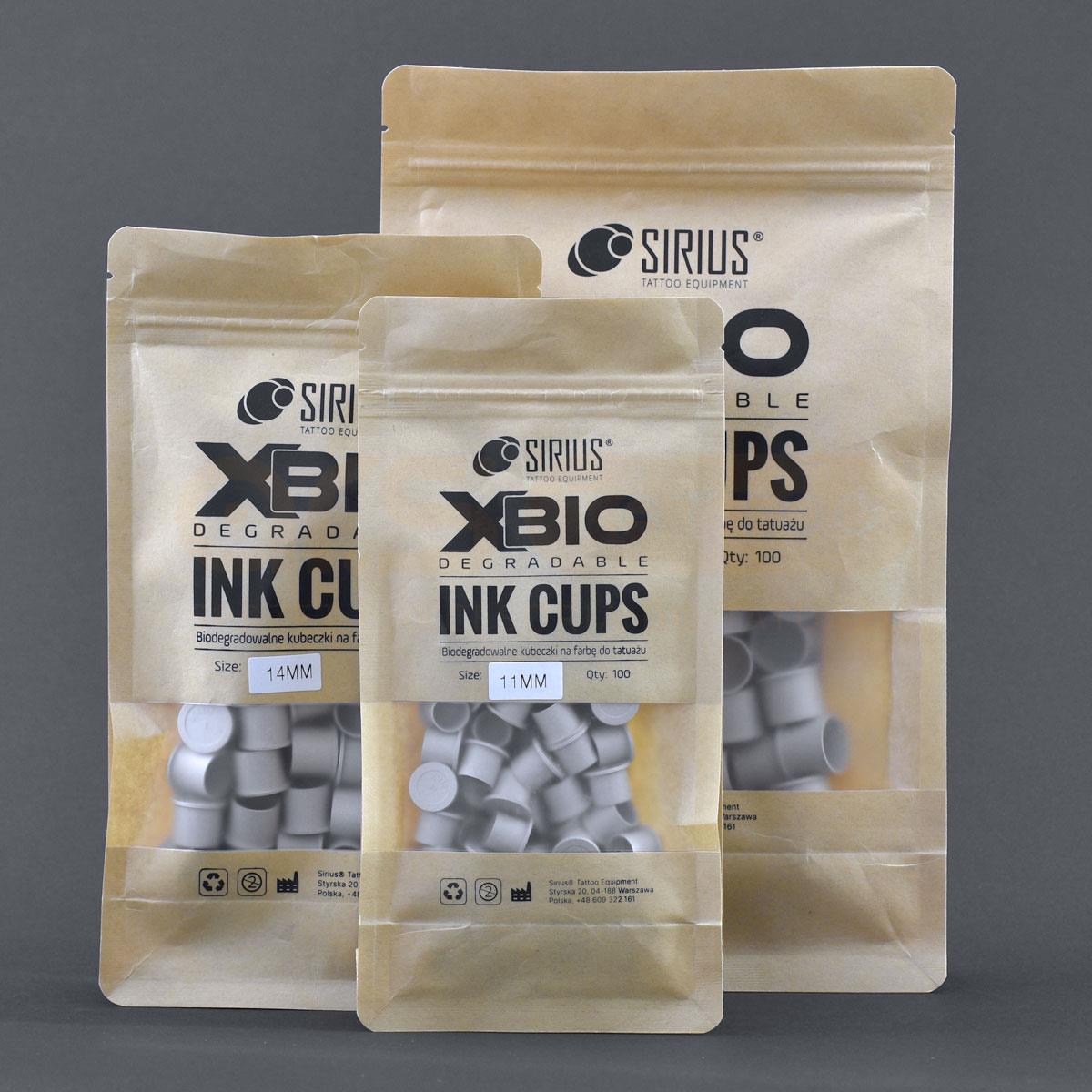 Sirius - XBio - Ink caps - Bio Ink Cups - 100 pcs 