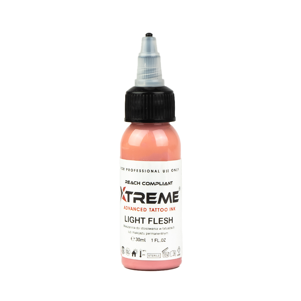 Tattoofarbe Xtreme Ink light flesh 30ml Flasche