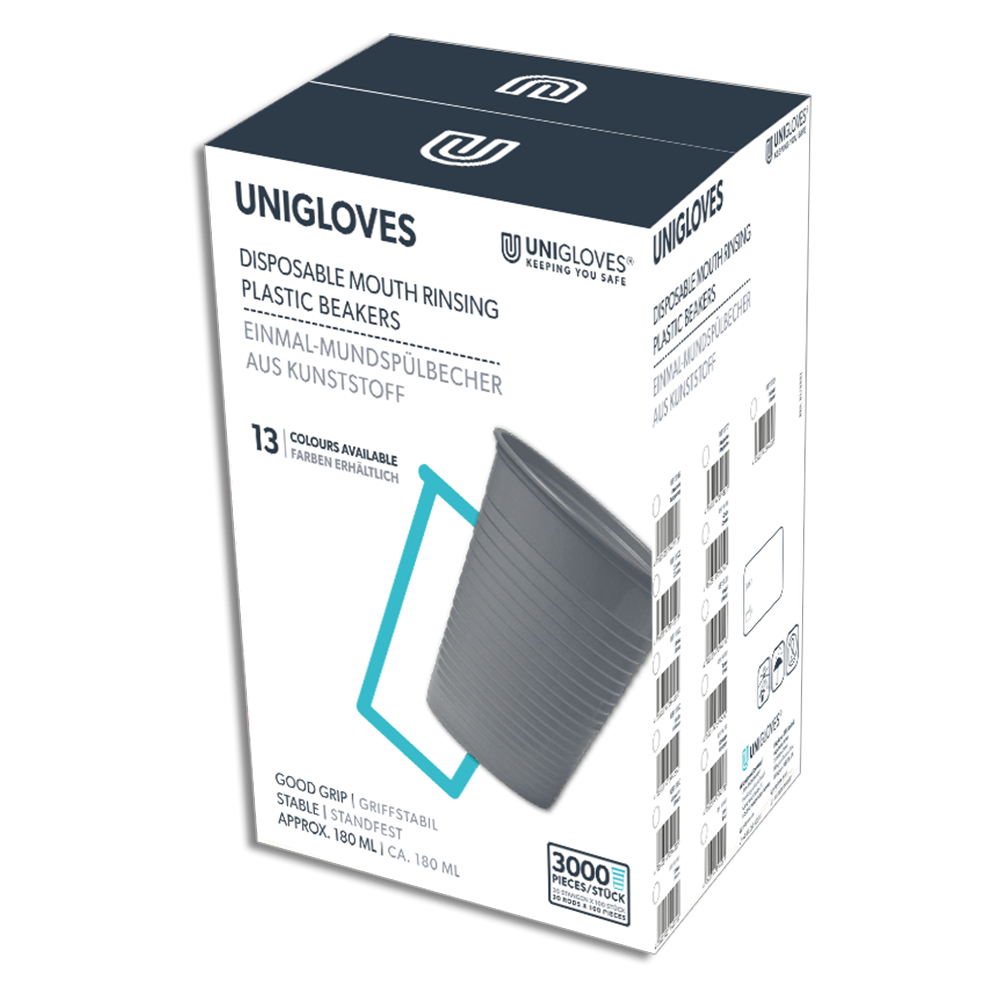 Unigloves - Einmalbecher - 180 ml - 100 Stk