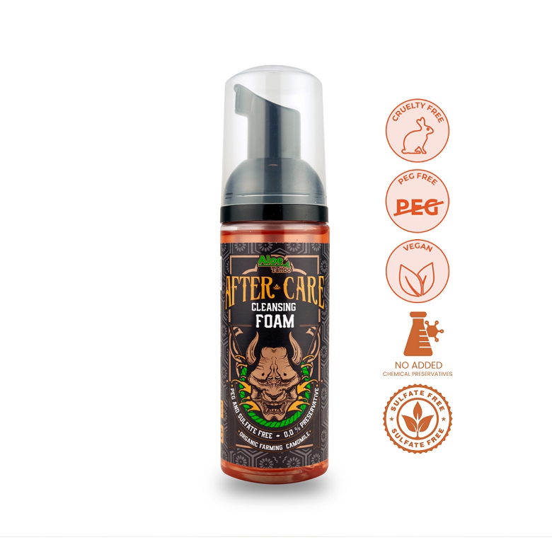 Aloe Tattoo - After Care Cleansing Foam - 125 ml