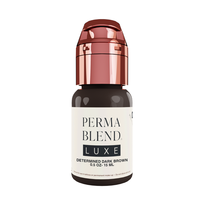 -10 PROZENT - Perma Blend Luxe - PMU Color - Determined Dark Brown, Vicky Martin - 15 ml