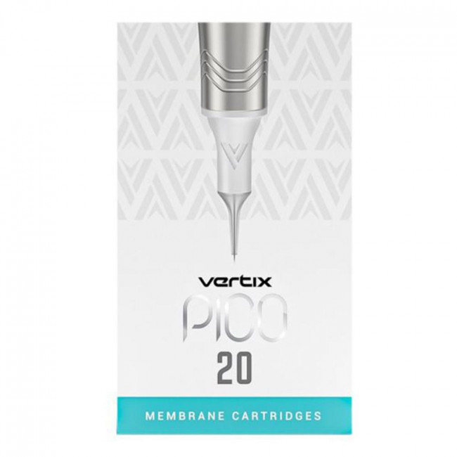 Microbeau - Vertix Pico - Permanent Make Up - Nadelmodule - Round Shader, Long Taper - 09/0.25 mm