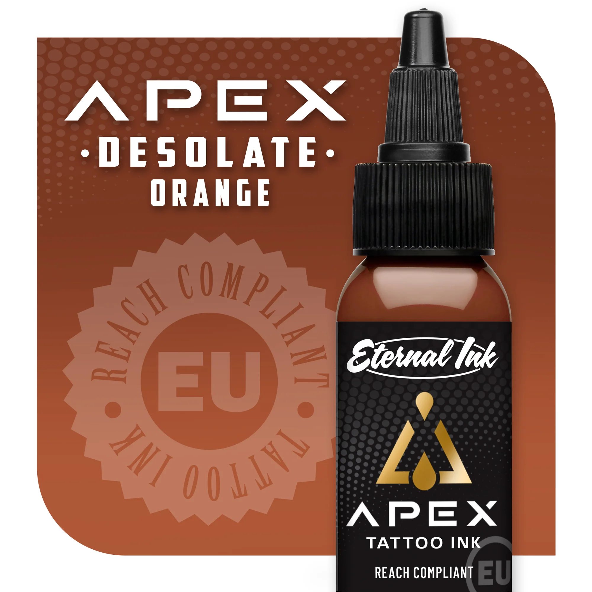 Eternal Ink - Tattoo Ink - APEX - Desolate Orange - 30 ml