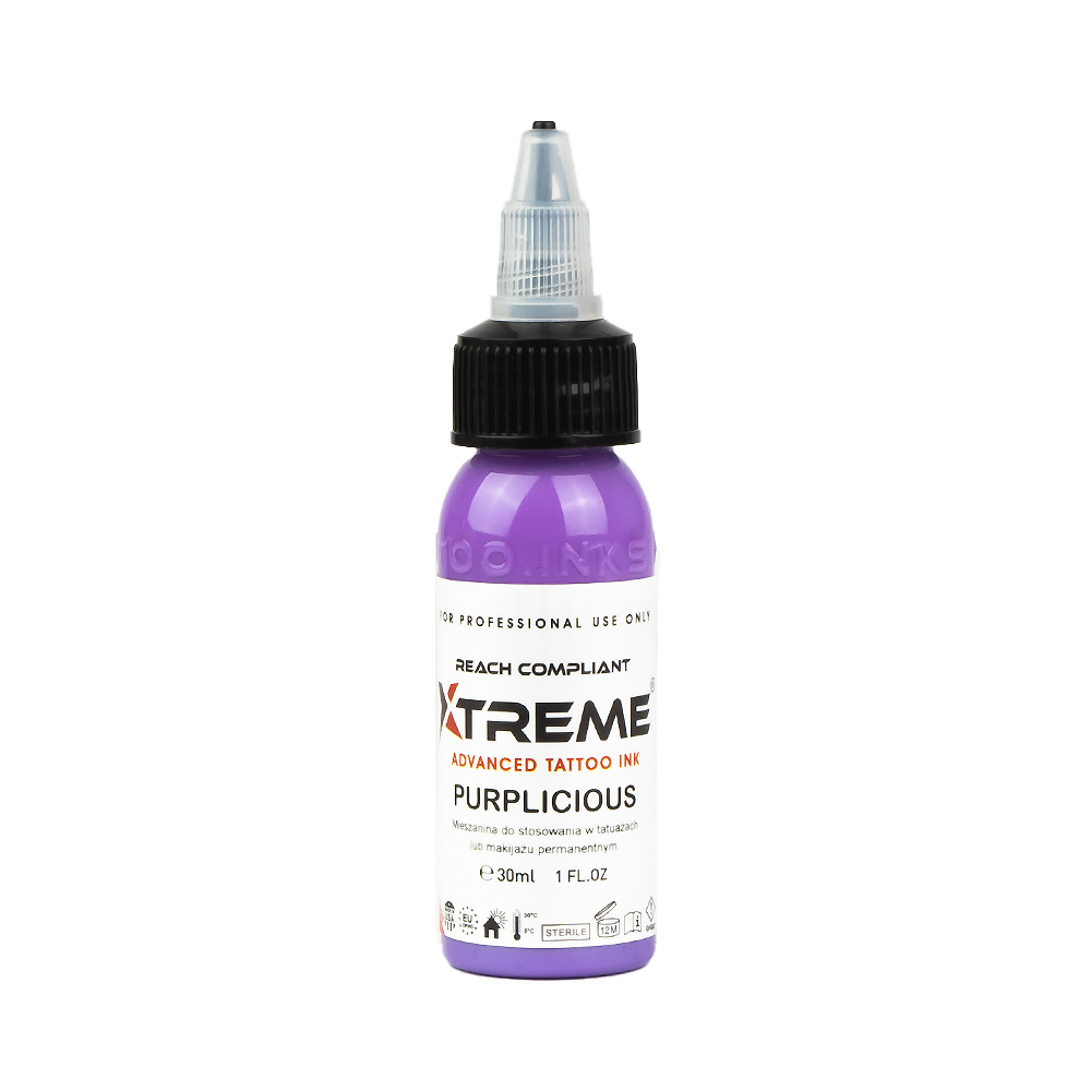 Tattoofarbe Xtreme Ink purplicious 30ml Flasche