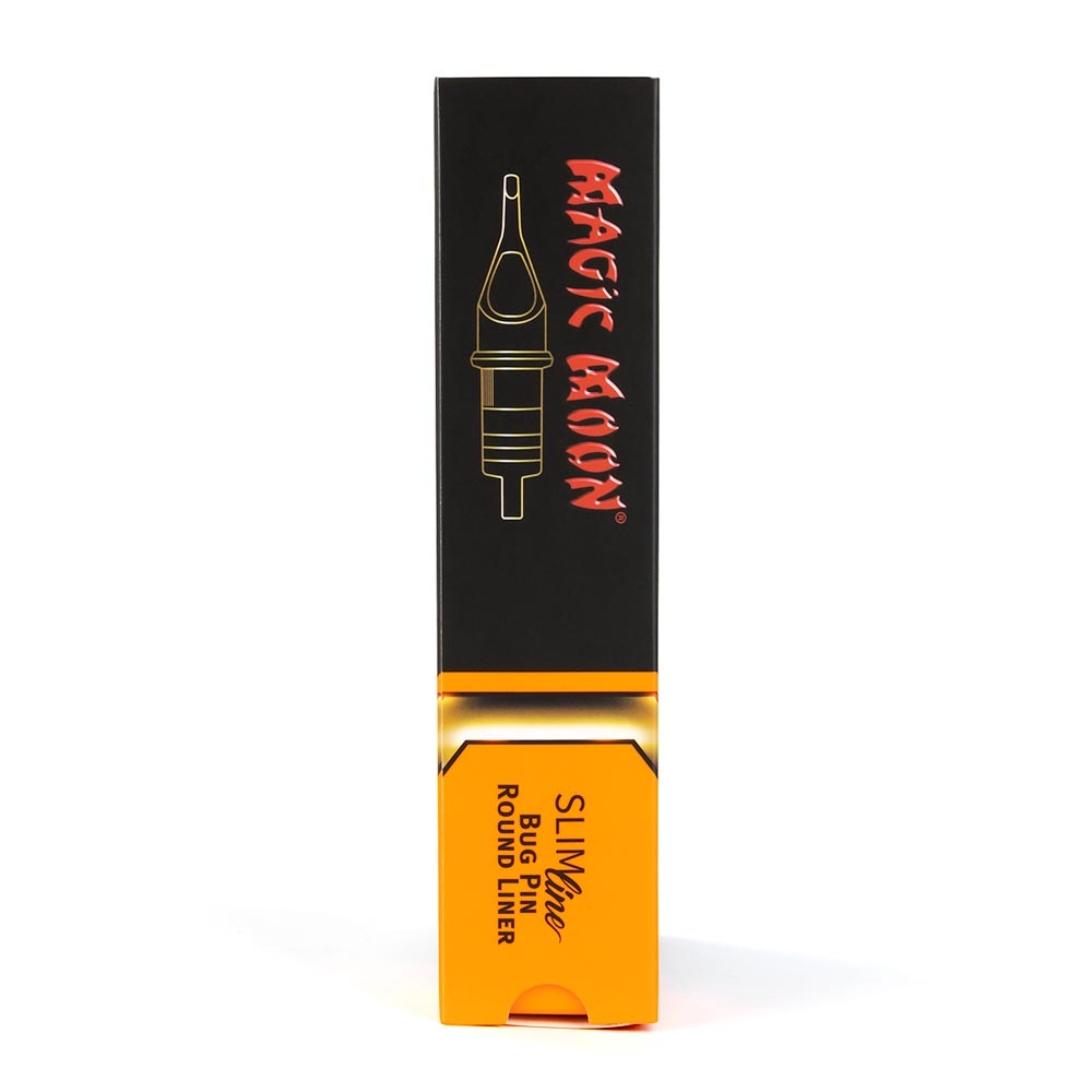 Magic Moon - Slim Line Cartridges - BugPin, Round Liner - 20 pcs - 3/0.30 mm