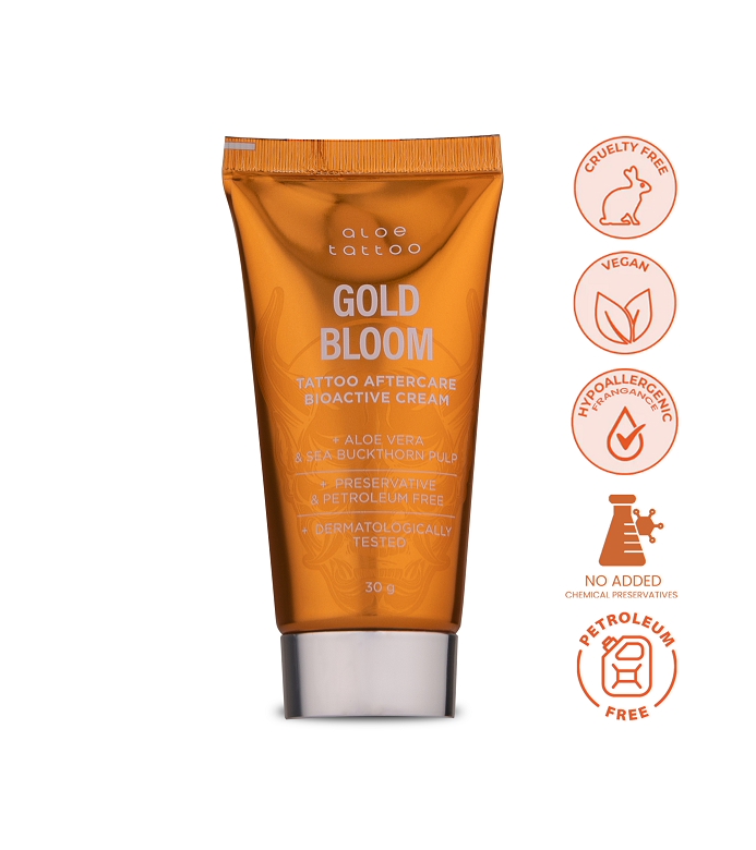 Aloe Tattoo - Gold Bloom Bioactive Aftercare - 30 g