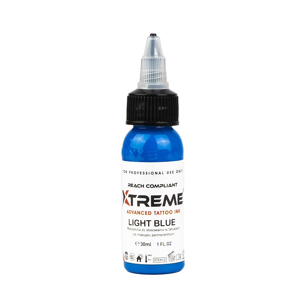 Xtreme Ink - Colore per tatuaggi - Azzurro - 30 ml