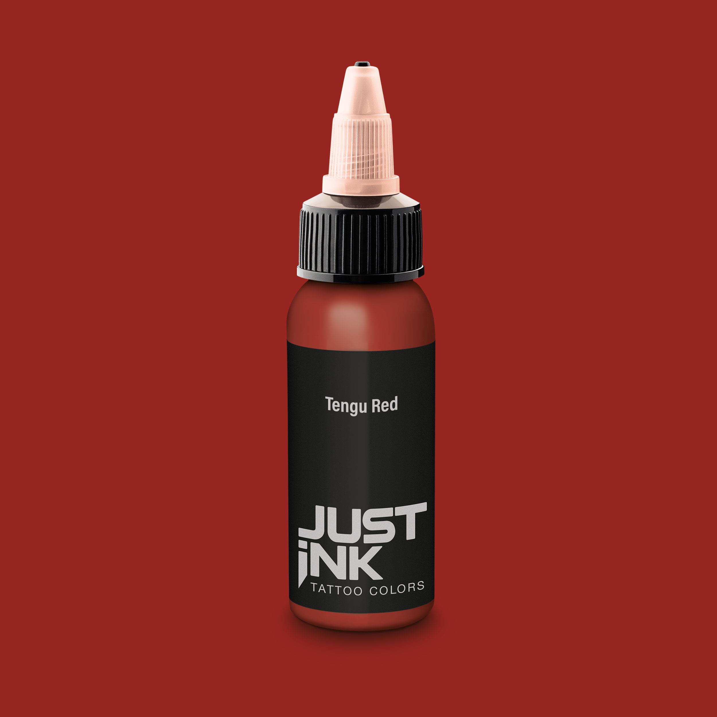 Just Ink - Colore per tatuaggi - Rosso Tengu - 30 ml