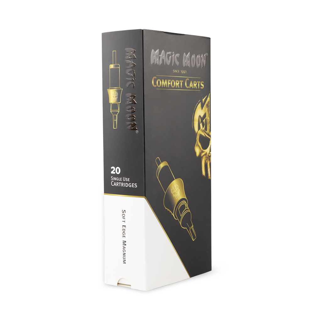 Magic Moon - Comfort Cartridges - Soft Edge, Magnum, Long Taper - 20 pcs - 21/0.30 mm