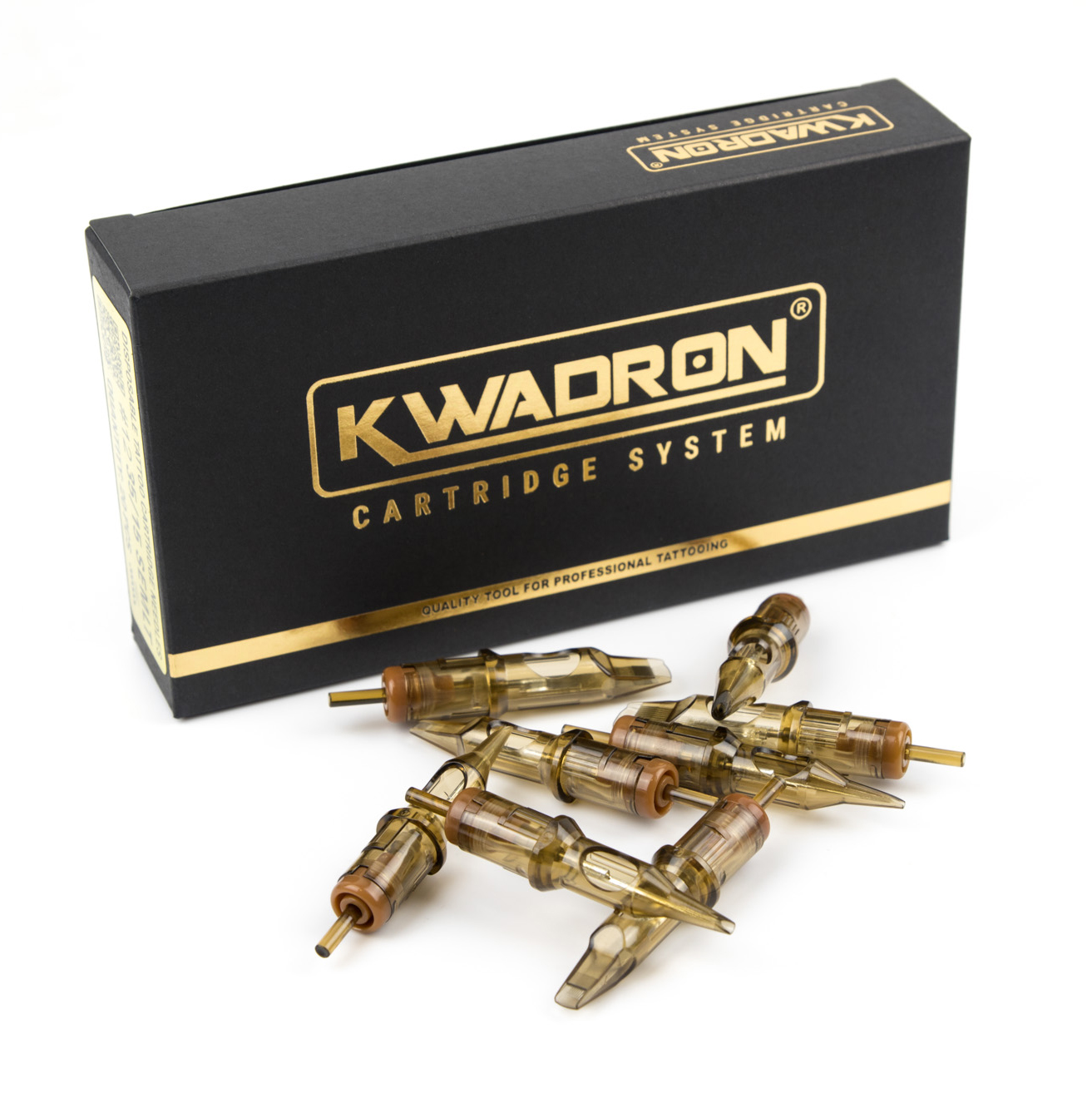 Kwadron Standard Catridges Round Shader 0.35 Long Taper 20 Stk