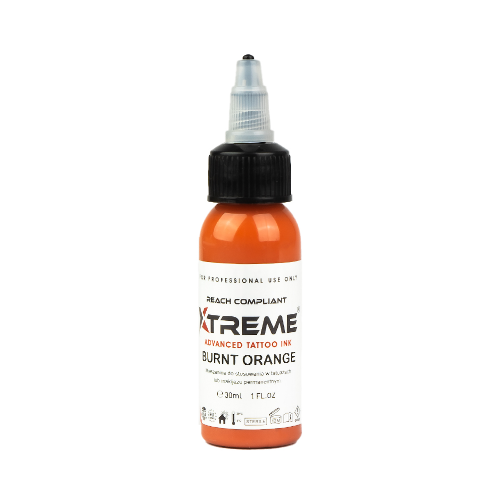 Xtreme Ink - Tattoo Farbe - Burnt Orange - 30 ml