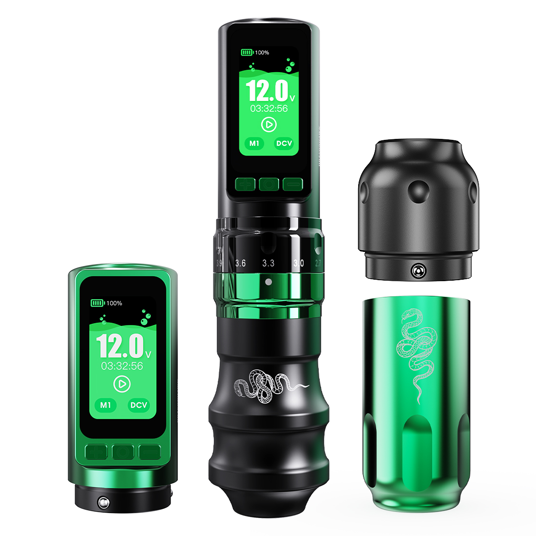 Dragonhawk Fold Pro Year of the Snake Edition - Wireless Tattoo Machine