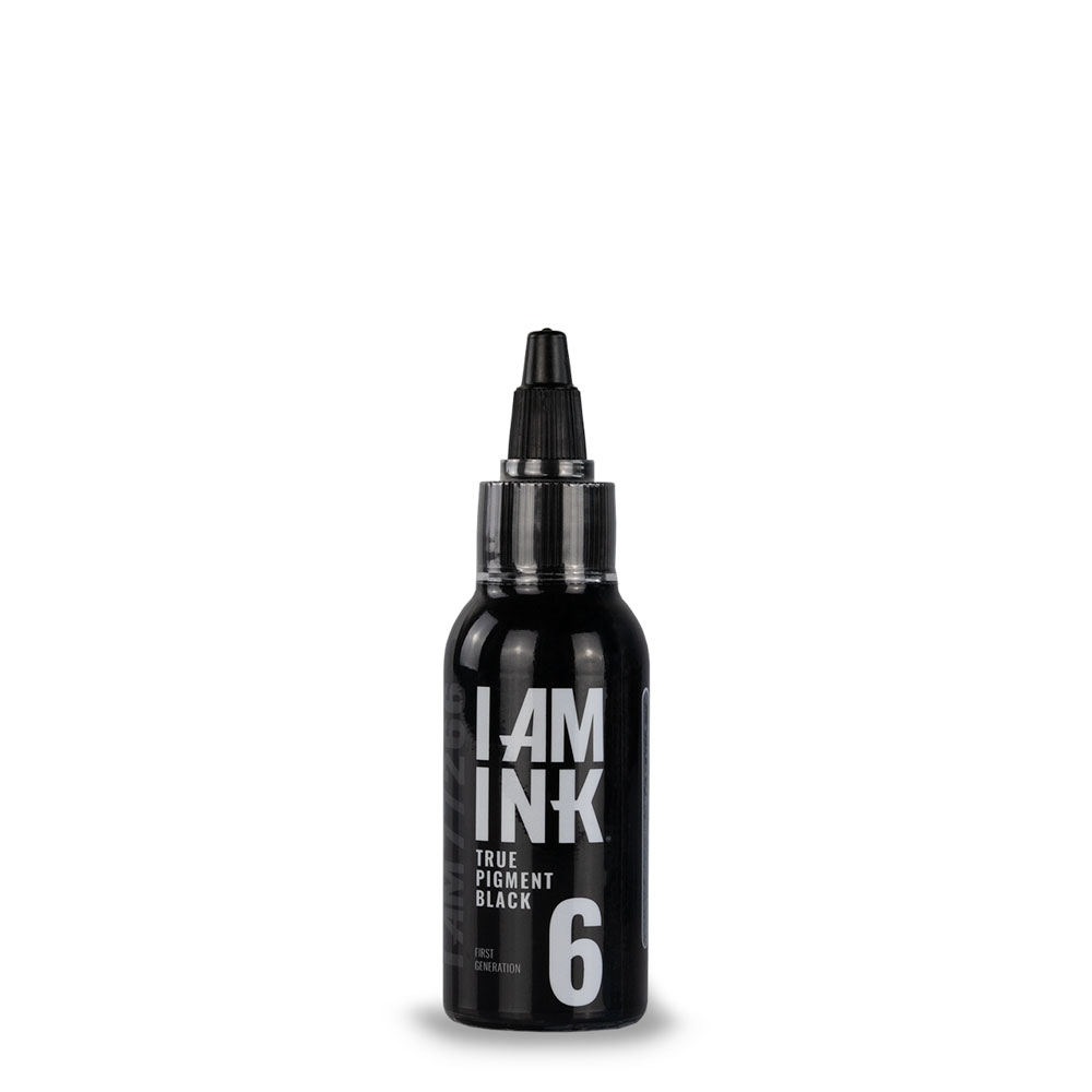 I AM INK - First Generation  6 True Pigment Black 50 ml