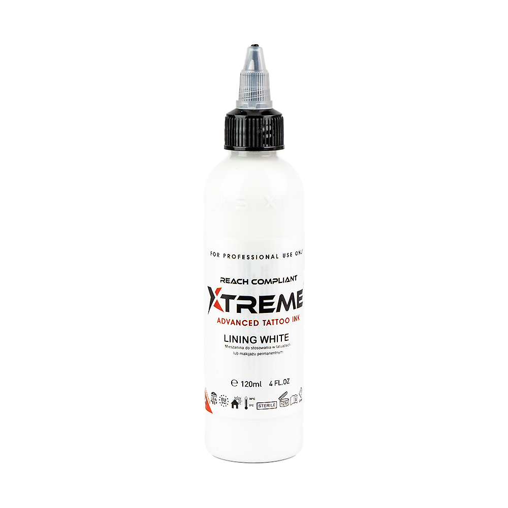 Xtreme Ink - barva za tetoviranje - bela podloga - 120 ml