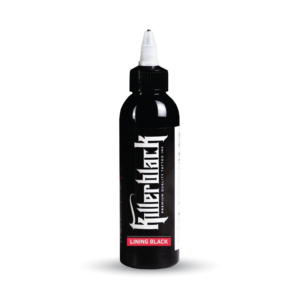 Killerblack - Tattoo Ink - Lining Black - 150 ml