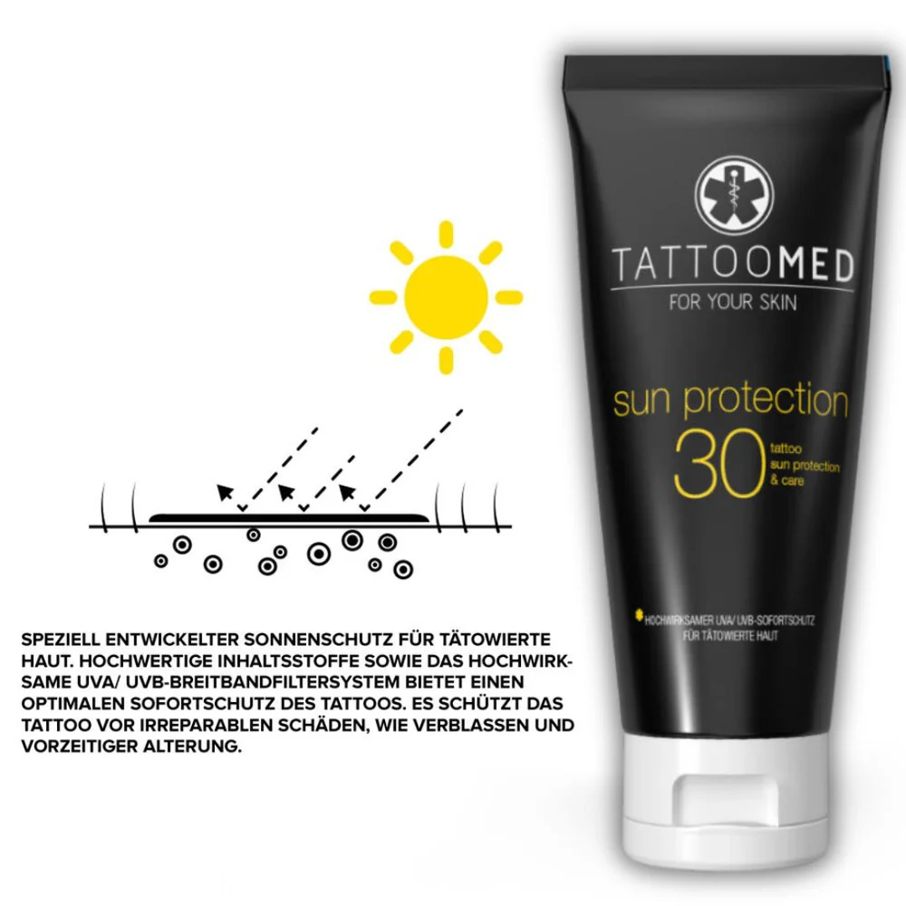 Tattoomed - Sun Protection SPF 30 - 100 ml