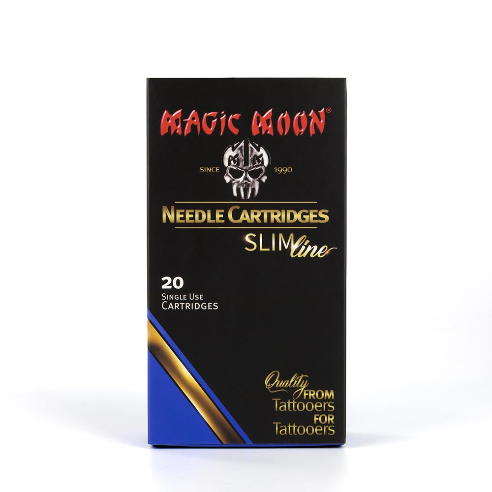 Magic Moon Slim Line Cartridges Straight Round Liner Long Taper 