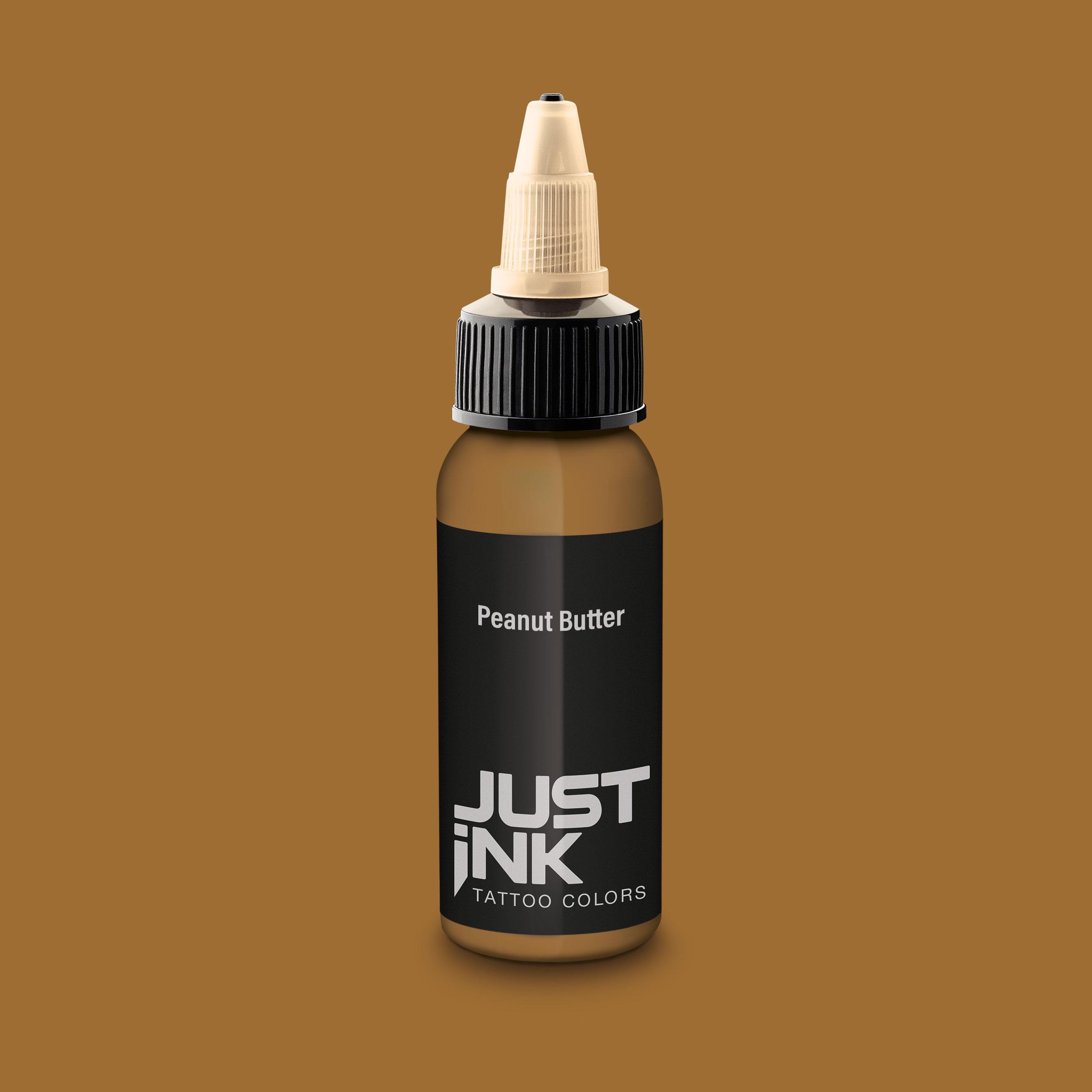 Just Ink - Tattoo Farbe - Peanut Butter - 30 ml