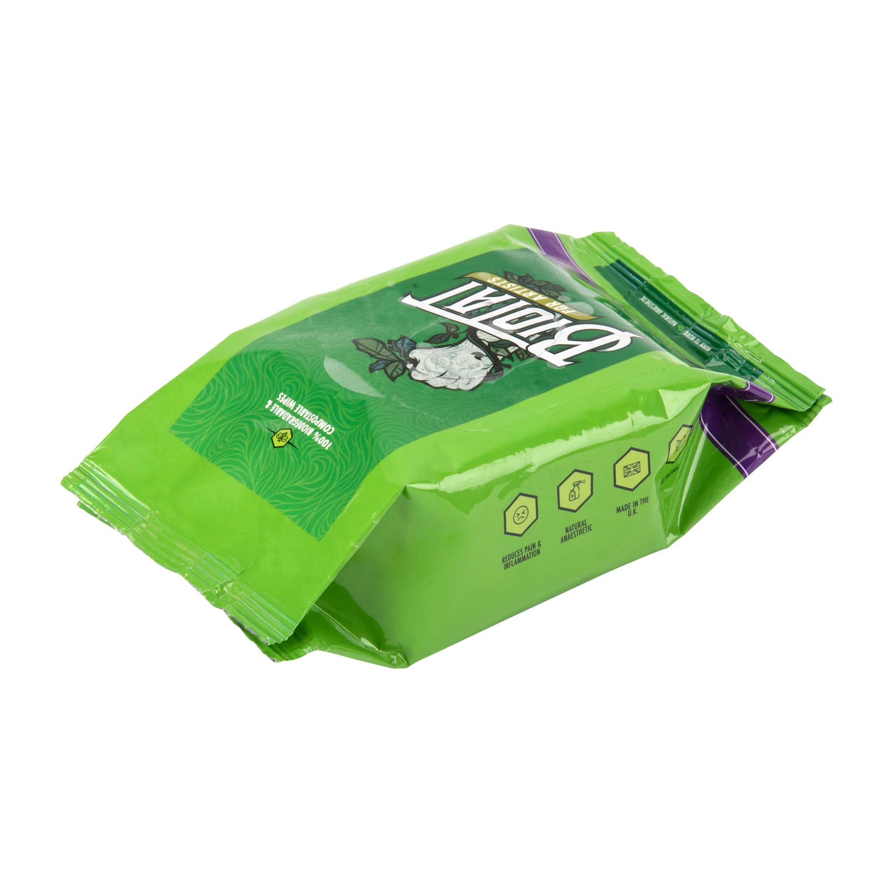 Numbing Tattoo Green Soap Wipes 40 Stk Biotat Biotat Numbing Tattoo Green Soap Wipes 40 Stk