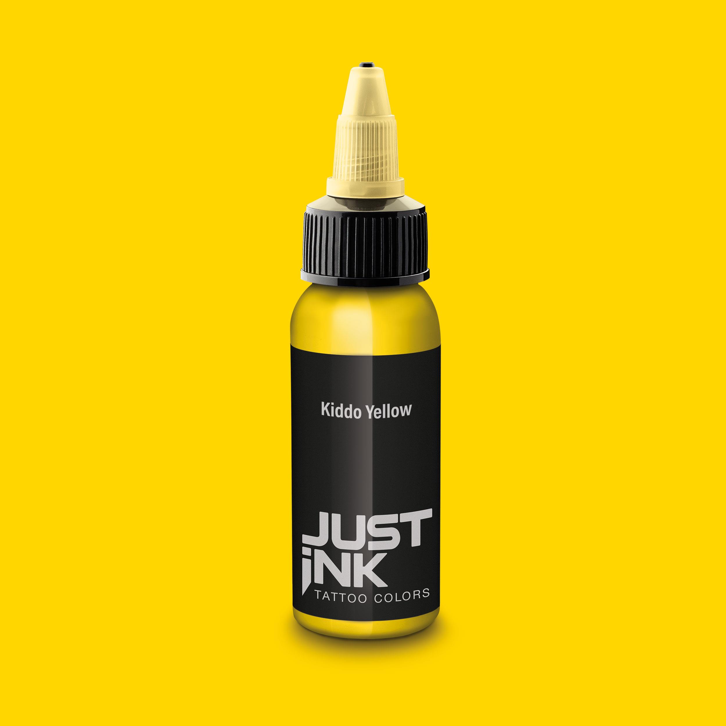 Just Ink - Tattoo Farbe - Kiddo Yellow - 30 ml