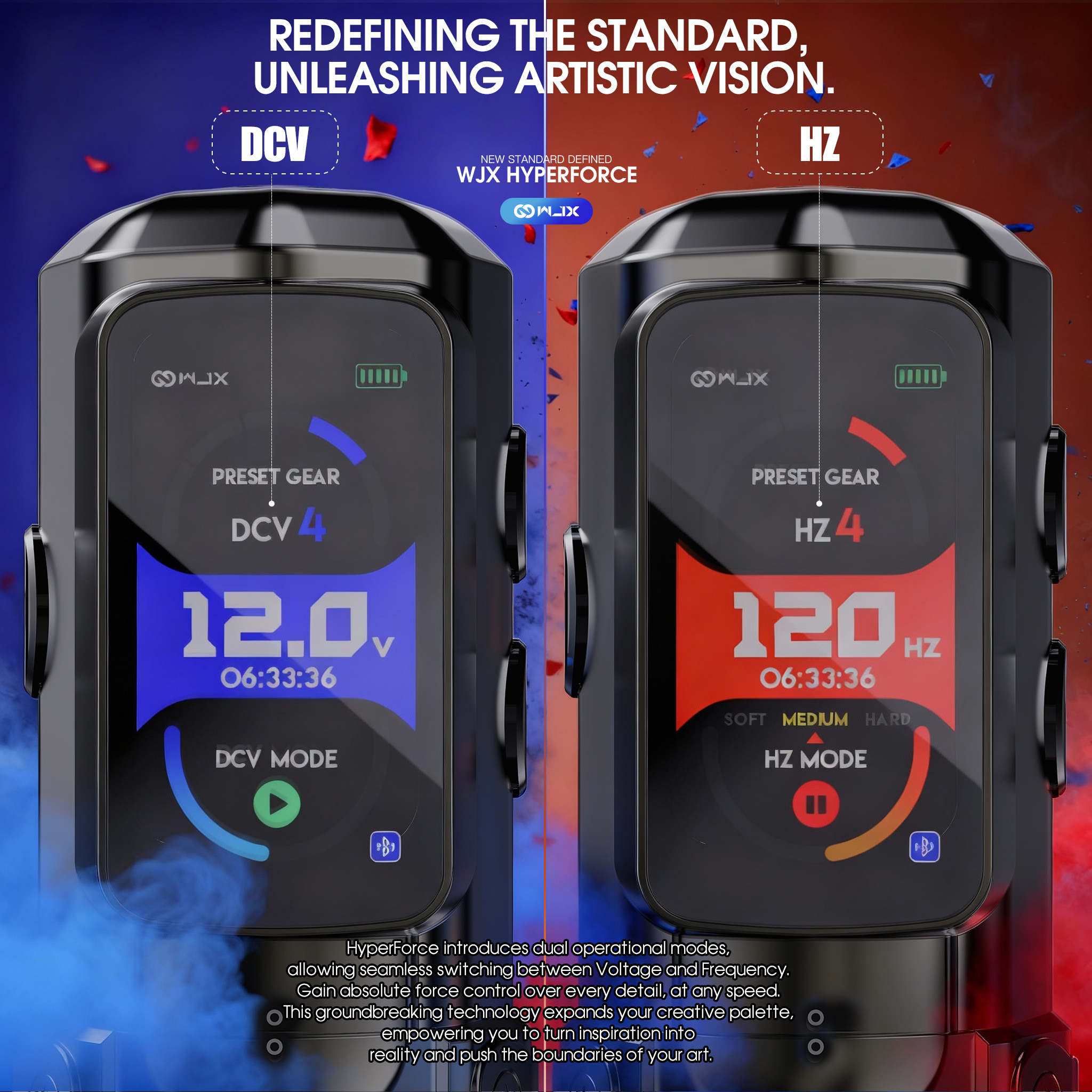 Dragonhawk WJX Hyper Force Kabellose Tattoomaschine