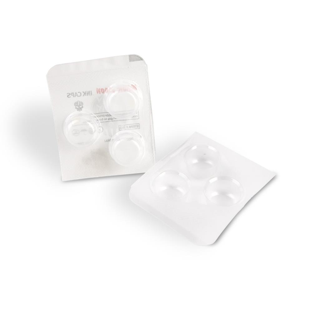 Magic Moon Sterile Farbkappen 120 x 3 Stk 17 mm