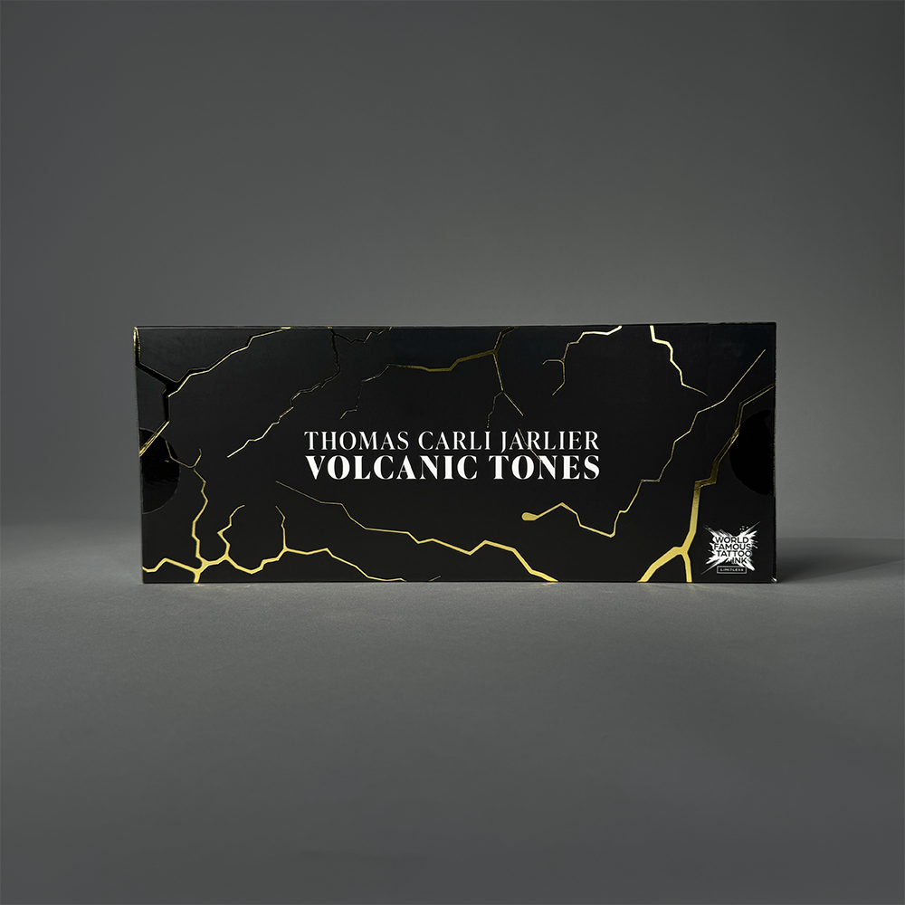 World Famous Limitless Tattoo Ink Thomas Carli Jarlier Volcanic Tones Set 8 x 30 ml