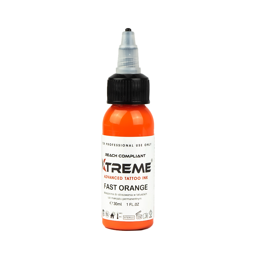 Xtreme Ink - Colore per tatuaggi - Arancione veloce - 30 ml