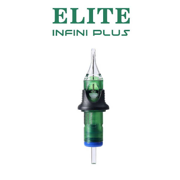 Elite Infini Plus Cartridges Round Shader 2 9/0.30mm Bugpin 20 Stk